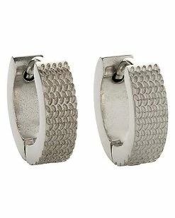 Top 10 🛒 CZ Plated Huggie Hoop Earrings - 18 Gauge ❤️