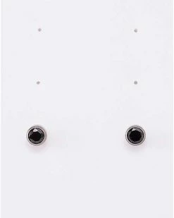 Budget ✨ CZ Bezel Titanium Stud Earrings - 20 Gauge 😍