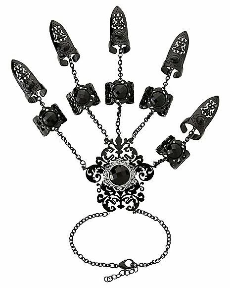 Coupon โค๏ธ Black CZ Gothic Hand Armor ๐ 3 Coupon โค๏ธ Black CZ Gothic Hand Armor ๐
