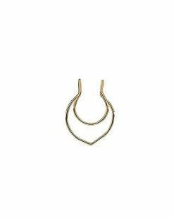 Wholesale 🛒 Gold Plated Faux Septum Ring ❤️