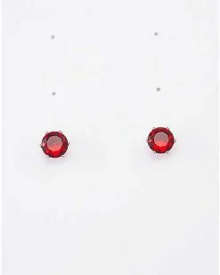Best reviews of 🔔 Ruby Semi-Precious July Birthstone Stud Earrings 🤩