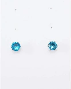 Promo 👏 Topaz Semi-Precious November Birthstone Stud Earrings ✨
