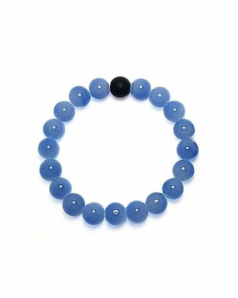 Discount β¨ Black and Light Blue Long Distance Beaded Bracelets - 2 Pack π€© - Image 2