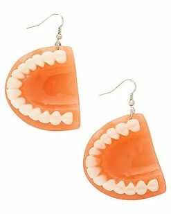 Deals 🔥 Denture Teeth Dangle Earrings ❤️