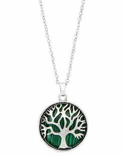Best Pirce 🎉 Aventurine Tree of Life Necklace ✔️