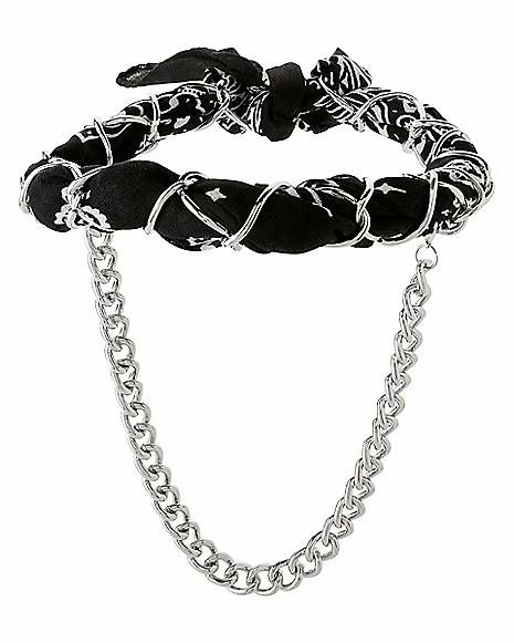Hot Sale π Bandana Chain Choker Necklace β 4 Hot Sale π Bandana Chain Choker Necklace β - Image 2