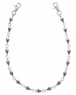 Wholesale 🎉 Skull Charm Wallet Chain 🥰