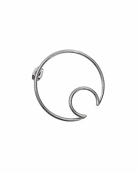 Budget β€οΈ Double Hoop Orbital Earring - 18 Gauge π