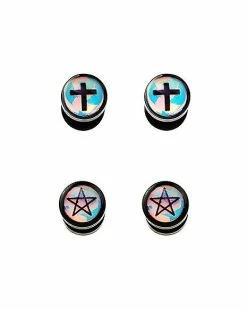 Deals 🛒 Multi-Pack Faux Cross Tapers and Plugs - 18 Gauge 😉