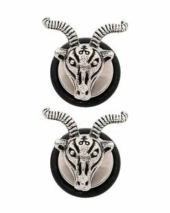 Buy 😍 Baphomet Fake Plugs - 18 Gauge 🧨