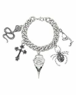 Hot Sale 🎉 Pentagram Spider Cross Charm Bracelet 🧨