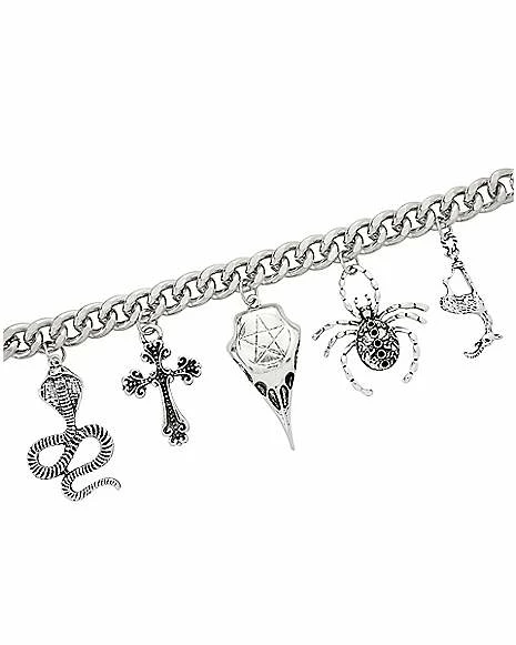 Hot Sale π Pentagram Spider Cross Charm Bracelet 𧨠- Image 2