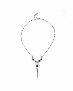 Hot Sale 🛒 Crescent Moon Pentagram Spike Necklace 🧨