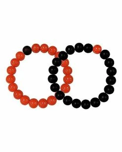 Deals 👏 Orange and Black Long Distance Bracelets - 2 Pack 🌟