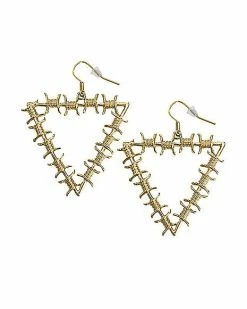 Brand new 🥰 Barbed Wired Triangle Dangle Earrings ❤️