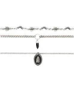 Outlet ✔️ Multi-Pack Moth and Bug Chain Necklaces - 3 Pack 🎁