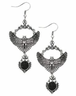 Discount 🔔 Ornate Owl Dangle Earrings 😍