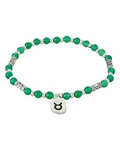 Promo 💯 Jade Semi-Precious Taurus Zodiac Bracelet ✨