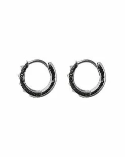 Top 10 🤩 Pyramid Stud Huggie Hoop Earrings- 18 Gauge 🧨