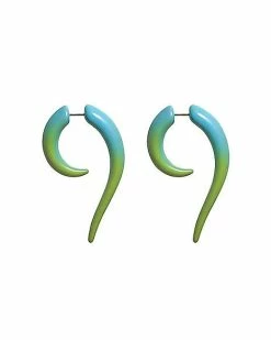 Brand new 🥰 Teal Ombre Fake Plugs- 18 Gauge 🎉