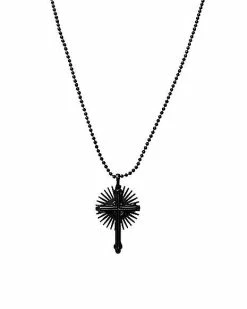 New 😉 Spiky Cross Bead Necklace 💯