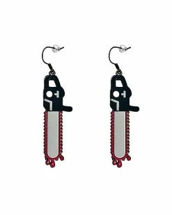 Cheap 👍 Chainsaw Drip Dangle Earrings 👏