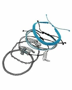 Best Sale 🔥 Multi-Pack Western Cord Bracelets - 5 Pack ⌛