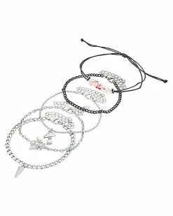 Brand new π₯° Multi-Pack Mushroom Chain Bracelets - 5 Pack π