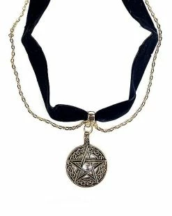 Hot Sale βοΈ Velvet Pentagram Choker Necklace π€©