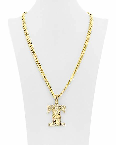 Flash Sale ๐ Death Row Records Logo Chain Necklace โญ 3 Flash Sale ๐ Death Row Records Logo Chain Necklace โญ