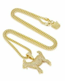Promo 👏 CZ The GOAT Chain Necklace - The Notorious BIG ✨